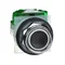 Harmony 9001K Indoor push button black self-returning metal octagonal 1N/O Ø30