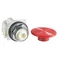 Harmony 9001K Mushroom pushbutton Ø57 red screw-in 2-position 1 C/O metal drive