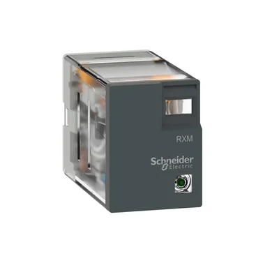 Harmony Relay Miniaturrelais 2L LED 24V AC, 3A, 4 Wechslerkontakte