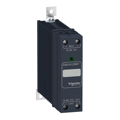 Harmony Relay Solid State Relay DIN Rail Mount 4/32VDC Input 24/280VAC 30A Output