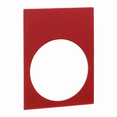 Harmony XAC Dimensioni etichetta 30x40mm 1 lato nero 1 lato rosso