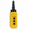 Harmony XAC Empty freely configurable control pendant with 3 holes yellow