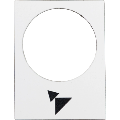 Harmony XAC Etykieta wymiary 30X40mm biały 10szt.