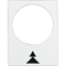 Harmony XAC Label 30x40mm white 10pcs