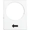 Harmony XAC Label dimensions 30X40mm white 10pcs.