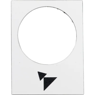 Harmony XAC Label dimensions 30X40mm white 10pcs.