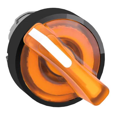 Harmony XB4 2-position switch Ø22 orange stable LED round metal