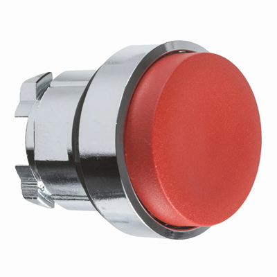 Harmony XB4 Actionneur bouton poussoir saillant rouge poussoir poussoir sans éclairage métal sans marquage