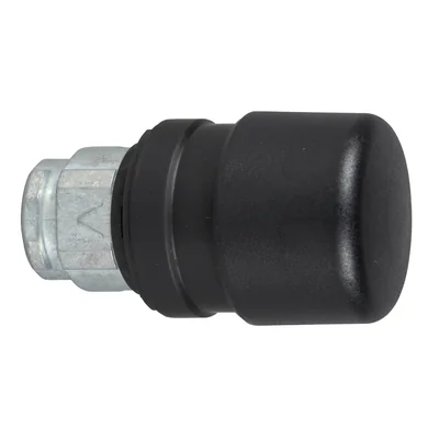 Harmony XB4 Bouton poussoir coup de poing Ø22 métal rond auto-retour noir