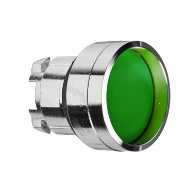 Harmony XB4 Bouton-poussoir encastré vert métal non lumineux sans marquage