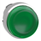 Harmony XB4 Bouton poussoir saillie avec retour automatique LED métal vert