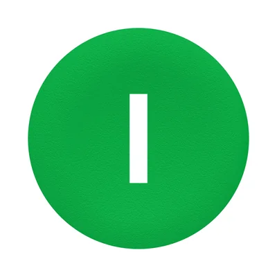 Harmony XB4 Button insert green I