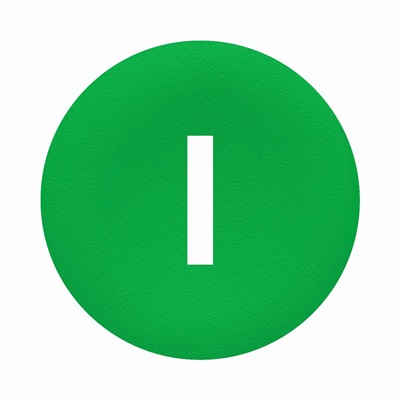 Harmony XB4 Button insert green I