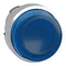 Harmony XB4 Cabeza de botón saliente con retorno automático LED azul metal