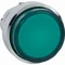 Harmony XB4 Cabeza de botón saliente con retorno automático LED de metal verde