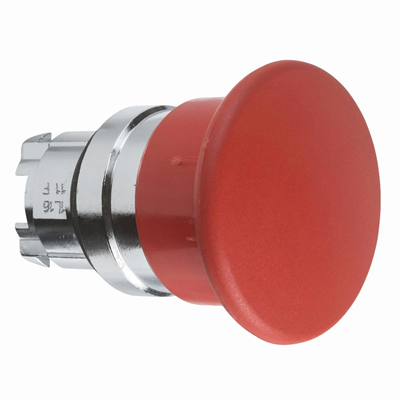 Harmony XB4 Coup de poing Ø40 rouge avec ressort de rappel métal