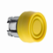 Harmony XB4 Covered pushbutton Ø22 yellow self-return without illumination round metal