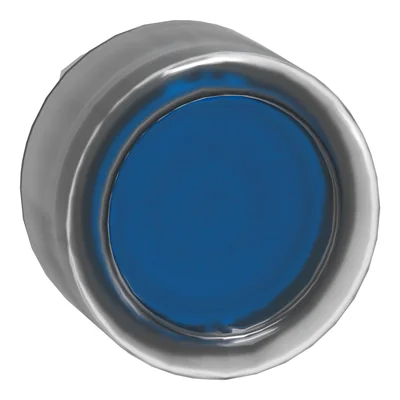 Harmony XB4 flacher Druckknopf mit blauer LED-Metallverriegelung