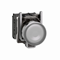 Harmony XB4 Flachknopf, weiße LED, 230/240 V