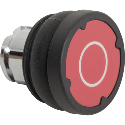 Harmony XB4 Flat Push Button Drive for Heavy Duty Red Metal O