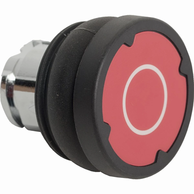 Harmony XB4 Flat Push Button Drive for Heavy Duty Red Metal O