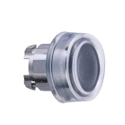 Harmony XB4 Flat pushbutton Ø22 black self-return without illumination round metal
