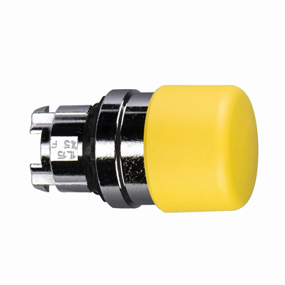 Harmony XB4 Główka przycisku grzybkowego Ø30 żółty z samoczynnym powrotem metalowy