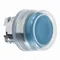 Harmony XB4 Hooded push button head protruding with spring return blue metal