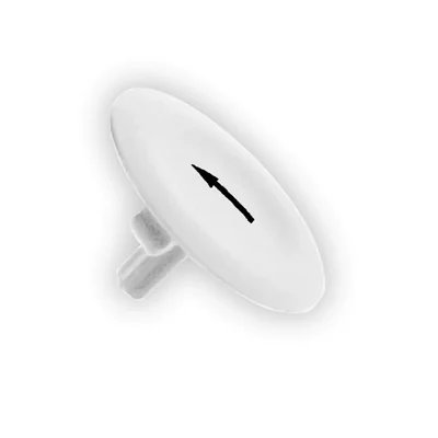Harmony XB4 Insert bouton poussoir Ø22 blanc