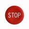 Harmony XB4 Insert for STOP button Ø22 red