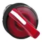 Harmony XB4 interrupteur 2 positions Ø22 rouge stable LED métal rond