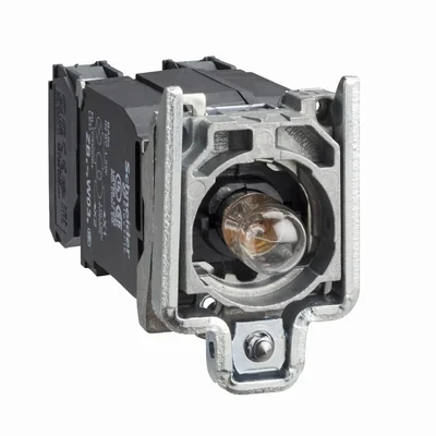 Harmony XB4 Korpus przycisku z elementem świetlnym z żarówką BA9s 110/120V metalowy
