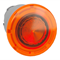 Harmony XB4 Mushroom push button actuator Ø22 orange push pull Metal LED