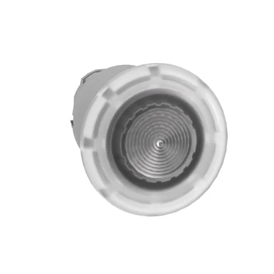 Harmony XB4 Mushroom pushbutton drive Ø40 white self-resetting metal LED