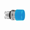 Harmony XB4 Mushroom pushbutton Ø30 blue self-return without backlight metal plain