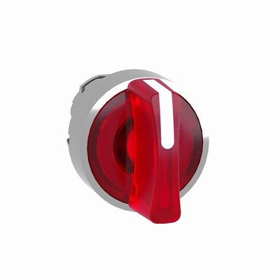 Harmony XB4 Napęd przełącznika 3 pozycyjny czerwony z lewej do środka LED metalowy typowa
