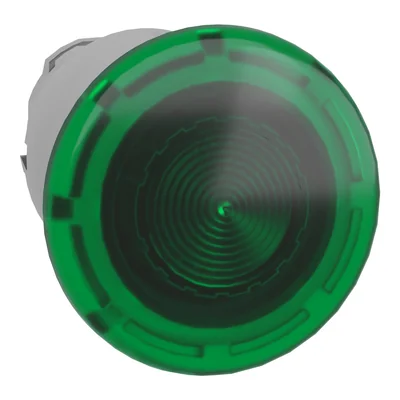 Harmony XB4 Привід кнопки Грибок Ø22 зелений push pull LED метал