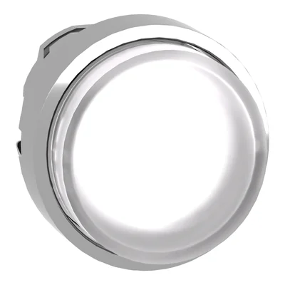 Harmony XB4 Привід кнопки виступаючий білий push push LED метал без маркування