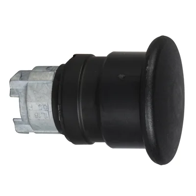 Harmony XB4 Przycisk grzybkowy Ø22 czarny samopowrotny okrągły metalowy