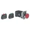 Harmony XB4 Przycisk płaski czerwony żarówka 220/240V transformator metalowy