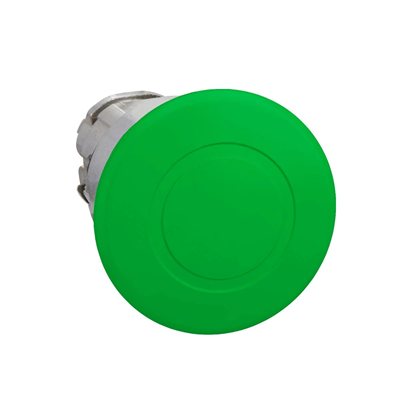 Harmony XB4 Pulsante a fungo Ø40 verde push pull tondo in metallo