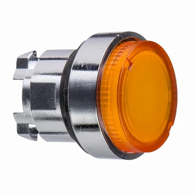 Harmony XB4 Push button drive orange BA 9s metal