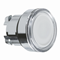 Harmony XB4 Push button head protruding with automatic return LED BA9a white metal