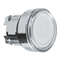 Harmony XB4 Push button head protruding with automatic return LED BA9a white metal