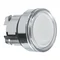 Harmony XB4 Push button head protruding with automatic return LED BA9a white metal