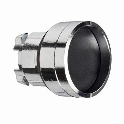 Harmony XB4 Recessed push-button black non-illuminated metal without marking