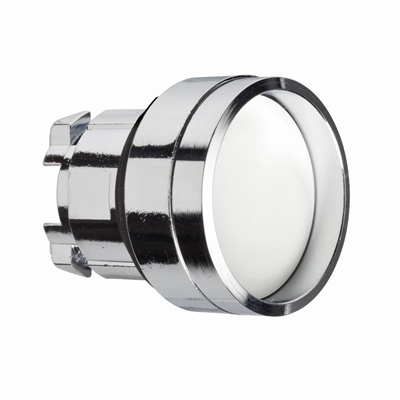 Harmony XB4 Recessed white push-button non-illuminated metal without marking