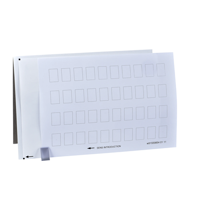 Harmony XB4 Set of 40 labels sized 18X27mm