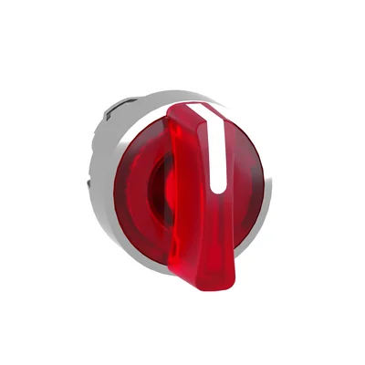 Harmony XB4 Switch drive 3-way red left to center LED metal typical