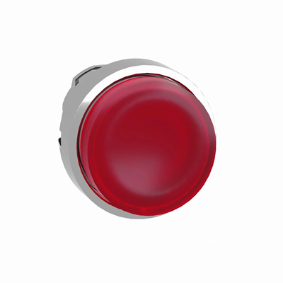 Harmony XB4 Testa del pulsante sporgente con LED rosso in metallo a ritorno automatico